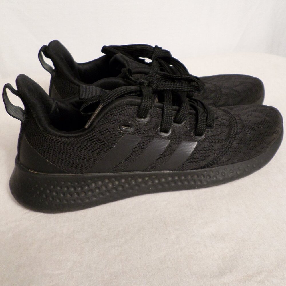 Adidas Puremotion Core Black & Grey Running Shoes Sz 7 Mens